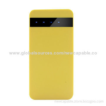 2A Input and Output Dual-USB Power Bank, 10,000mAh, Sized 125 x 60 x 20mm